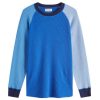 Beams Boy Waffle long sleeve top