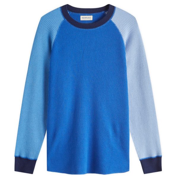 Beams Boy Waffle long sleeve top