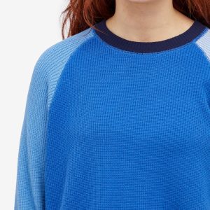 Beams Boy Waffle long sleeve top