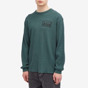 Aries Temple Long Sleeve Waffle T-Shirt