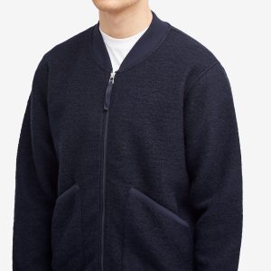 Universal Works Wool Fleece Zip Bomber