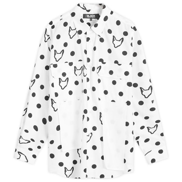 Comme des Garçons Black Filip Pagwski Print Shirt