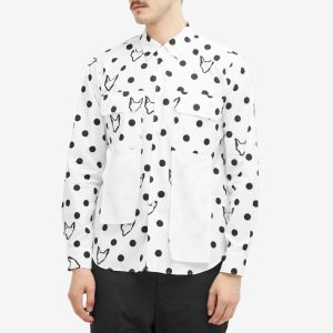 Comme des Garçons Black Filip Pagwski Print Shirt