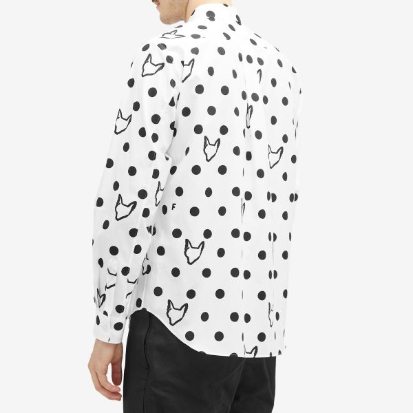 Comme des Garçons Black Filip Pagwski Print Shirt