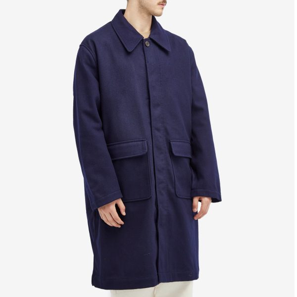 Universal Works Melton Wool Account Coat