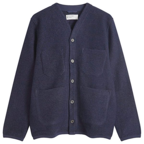 Universal Works Wool Fleece Cardigan