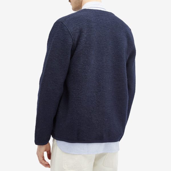 Universal Works Wool Fleece Cardigan