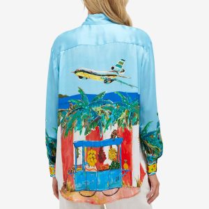 Alemais All Aboard Silk Shirt