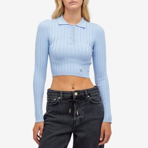 Dolce & Gabbana Cropped Polo Neck Jumper