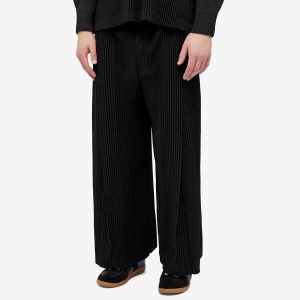 Homme Plissé Issey Miyake Pleated Wide Leg Pants