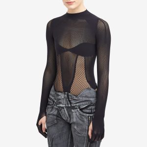 GCDS Seamless Long Sleeve Bodysuit