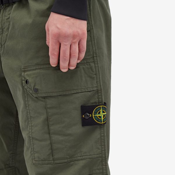 Stone Island Twill Stretch-TC Loose Cargo Pants