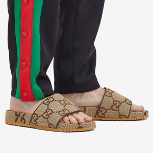 Gucci Sideline Jumbo GG Jacquard Slide