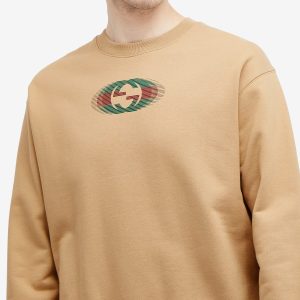 Gucci Back Logo Crew Neck Sweatshirt