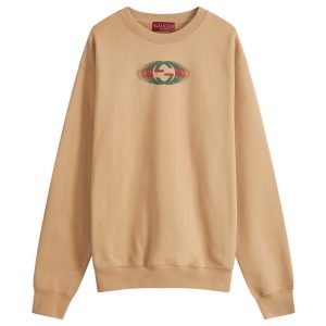 Gucci Back Logo Crew Neck Sweatshirt