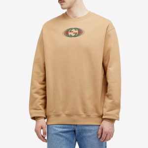 Gucci Back Logo Crew Neck Sweatshirt