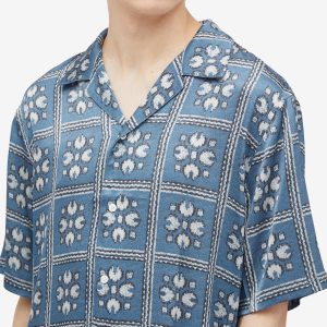 Nahmias Tiled Silk Vacation Shirt