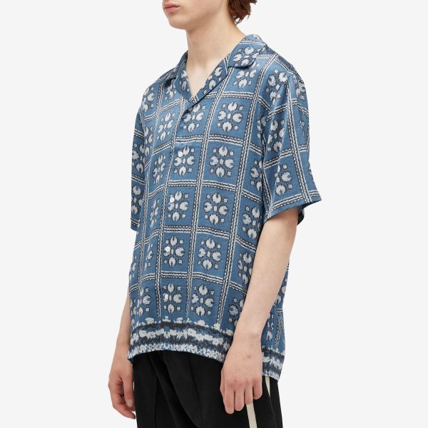 Nahmias Tiled Silk Vacation Shirt