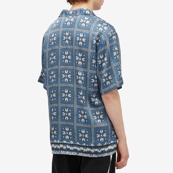 Nahmias Tiled Silk Vacation Shirt