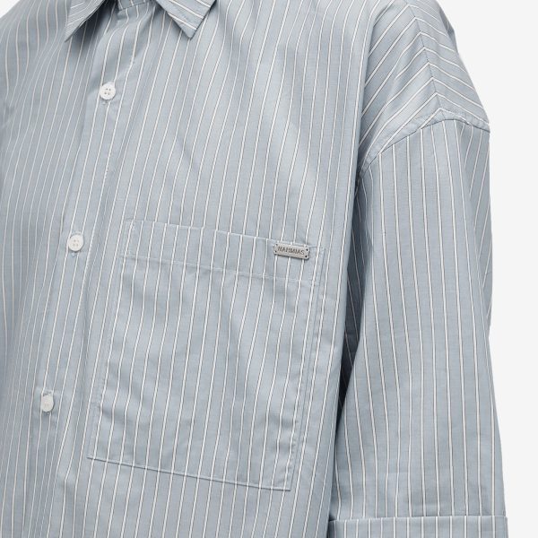 Nahmias Striped Boxy Vacation Shirt