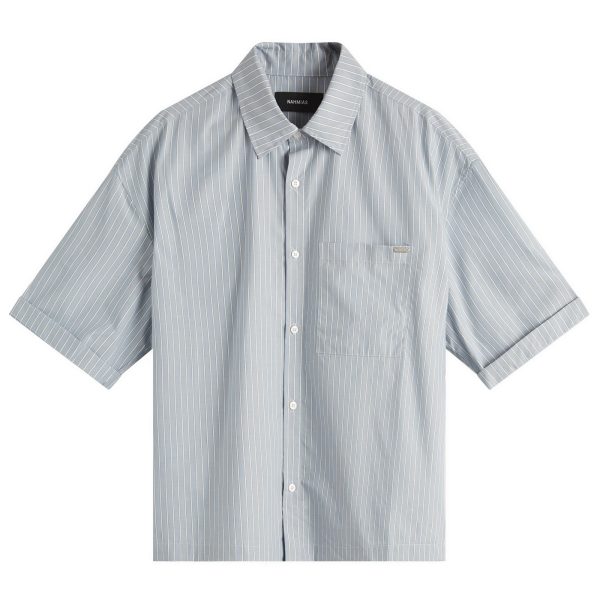 Nahmias Striped Boxy Vacation Shirt