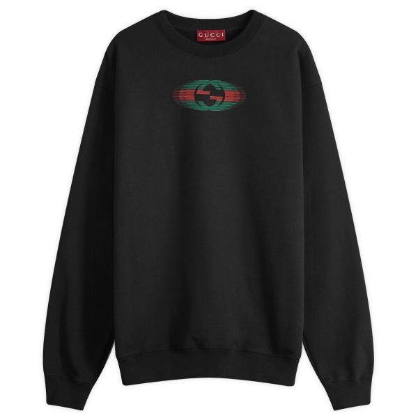 Gucci Back Logo Crew Neck Sweatshirt