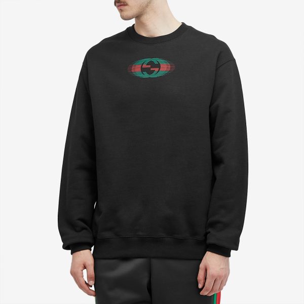 Gucci Back Logo Crew Neck Sweatshirt