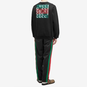 Gucci Back Logo Crew Neck Sweatshirt