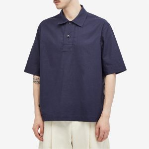 MHL by Margaret Howell Offset Plackett Polo