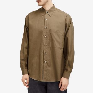 Auralee Finx Twill Oversized Shirt