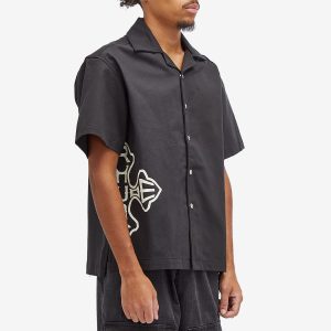 Rhude Cross Snap Vacation Shirt