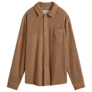 Merely Made Lazy Knit Over Shirt