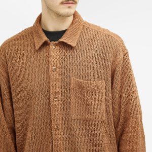 Merely Made Lazy Knit Over Shirt