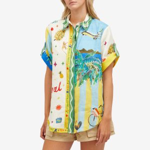 Alemais All Aboard Linen Shirt