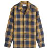 Universal Works Twill Check Utility Overshirt