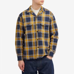 Universal Works Twill Check Utility Overshirt