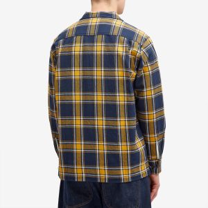 Universal Works Twill Check Utility Overshirt