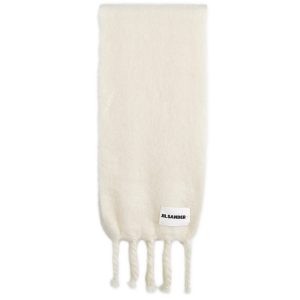 Jil Sander Plus Label Logo Scarf