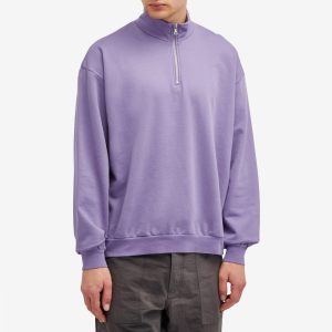 Auralee Quarter Zip Sweat