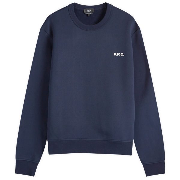 A.P.C. Small VPC Logo Crew Sweatshirt