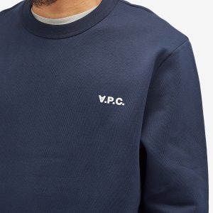 A.P.C. Small VPC Logo Crew Sweatshirt