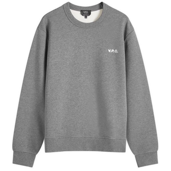 A.P.C. Small VPC Logo Crew Sweatshirt