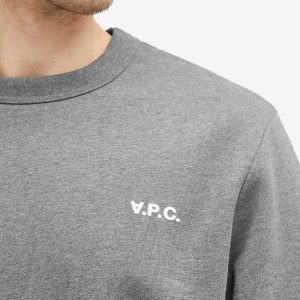 A.P.C. Small VPC Logo Crew Sweatshirt