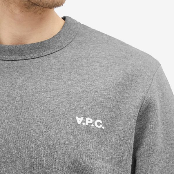 A.P.C. Small VPC Logo Crew Sweatshirt