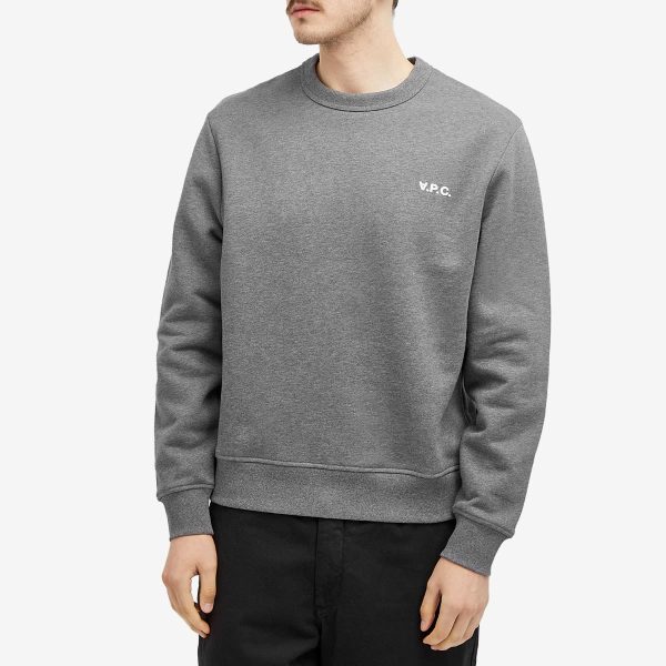 A.P.C. Small VPC Logo Crew Sweatshirt