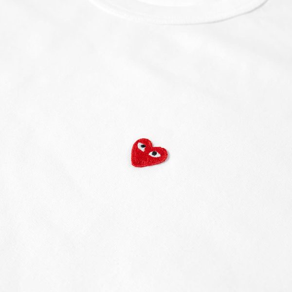 Comme des Garcons Play Small Red Heart T-Shirt