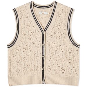 Nudie Jeans Co Kim Pointelle Knit Vest