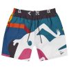 By Parra Beached In White Swim Shorts