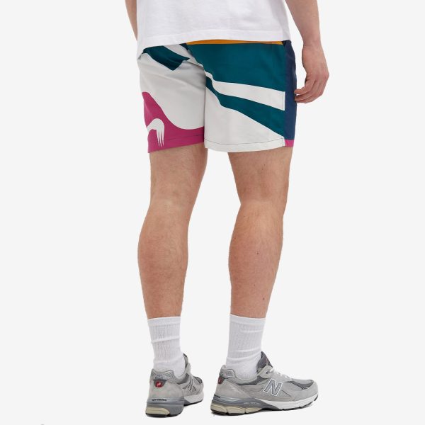 By Parra Beached In White Swim Shorts