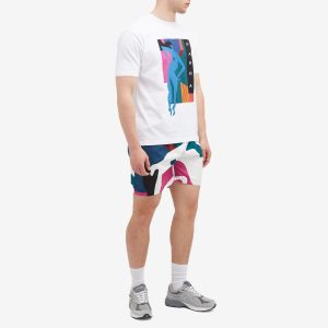 By Parra Beached In White Swim Shorts